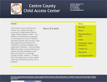 Tablet Screenshot of childaccesscenter.com
